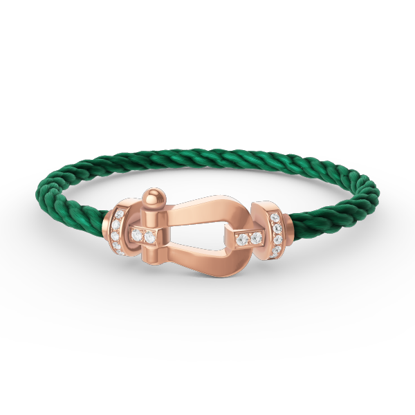 [Bloom]FORCE LARGE HORSESHOE HALF DIAMOND BRACELET ROSE GOLD