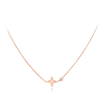 [Bloom]BLOSSOM PENDANT PINK GOLD AND DIAMOND