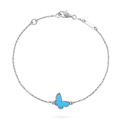 [Bloom]BUTTERFLY TURQUOISE BUTTERFLY BRACELET SILVER