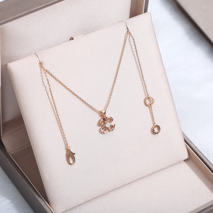 [Bloom]FIOREVER NECKLACE DIAMOND CENTER